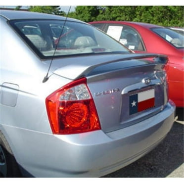 2004.5-2009 KIA Spectra Factory Post Lighted Spoiler, Painted