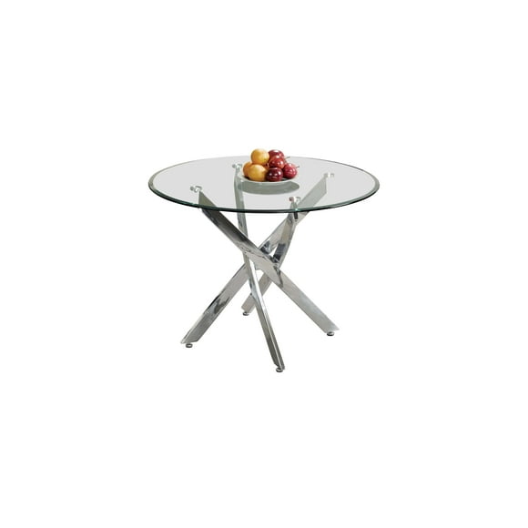 Round Glass 4 Person Table