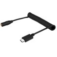thumbnail image 4 of Puluz Pu512B 3,5Mm Trrs Hembra A Micrófono En Vivo Tipo C O Cable De Resorte De Conexión Adecuado Para Cámara De Bolsillo Dji Osmo Inevent EL011167-00, 4 of 6