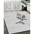 thumbnail image 3 of Ahgly Company Machine Washable Indoor Square Transitional Platinum Gray Area Rugs, 8' Square, 3 of 7