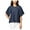 Blue - darkwash, variant on Rachel Roy Womens Denim Ruffle-Trim Pullover Blouse, Blue, Small