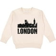 thumbnail image 2 of Inktastic London England City Skyline with Grunge Toddler Sweatshirt, 2 of 4