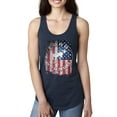 thumbnail image 2 of Wild Bobby US Flag Ford Bronco Women Racerback Tank Top, 2 of 6