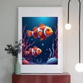 thumbnail image 2 of Diamond Art Kits for Adults - Cute Classic Clownfish Print No.5 5D Frameless Dimond Painting Kit for Adults Beginner, Round Diamond Kits for Home Wall Decor, Gift for Women, 2 of 7