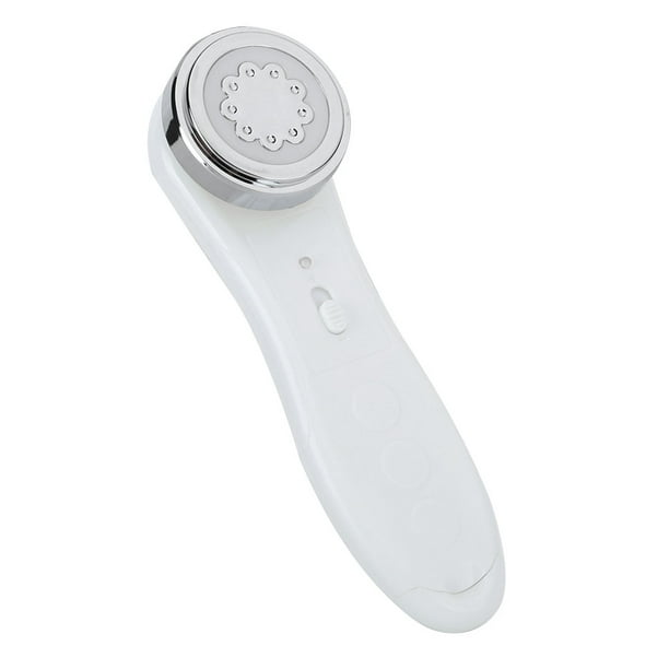 Aparato De Radiofrecuencia Facial, Máquina De Luz De Masaje De Vibración Facial Eléctrica Máquina De Cuidado Facial De Estiramiento Facial Con Vibración Para El Hogar O Salón De Belleza(Blanco) Ecomeon BQU5644