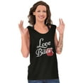 thumbnail image 5 of Love Bites Funny Single Valentine Day Tank Top Tee Shirt Women Brisco Brands S, 5 of 6