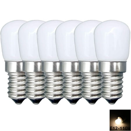 

Rosnek LED Refrigerator Light Bulbs 110V/220V Fridge Corn Bulbs E14/E12 Base 1/2/4/6/10Pcs