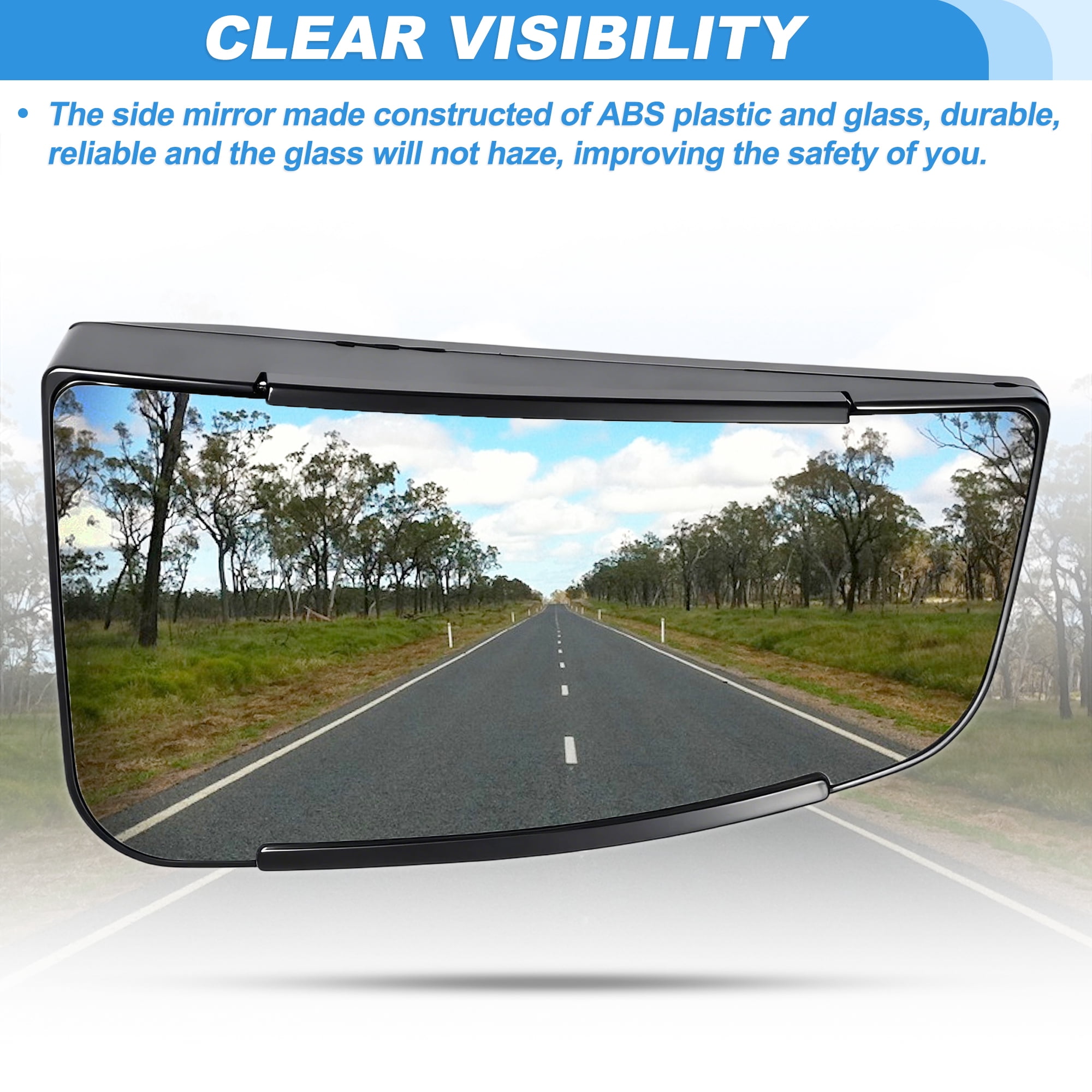 Unique Bargains Mirror Glass for Chevy Express and for GMC Savana 2003-2017 Right Side