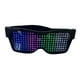 thumbnail image 1 of Control De Aplicación De Anteojos LED Bluetooth Para Raves Fun Flashing Display Text 4 Colores Sunnimix cosplay anime bluetooth, 1 of 8