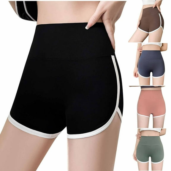 Abtuhar Gym Clothes Workout Clothes Women Shorts Yoga Shorts for Women Biker Shorts Compression Shorts,Women's High Waisted Hip Lifting Fitness Yoga