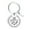 E, variant on Personalized Keychain, Gaqring Custom Stainless Steel Letter Keychain for Boys, 2.5x2.5cm Durable Fashion Accessory Unique Gift