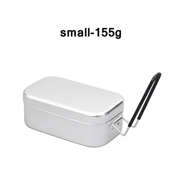 Plegable De Aleación De Aluminio Y Acero Inoxidable Para Pícnic, Cubo Para Cena, Fiambrera, Almacenamiento De Desayuno, Vajilla, Contenedor De Alimentos, Escuela Y Oficina Moyic OD009965-01