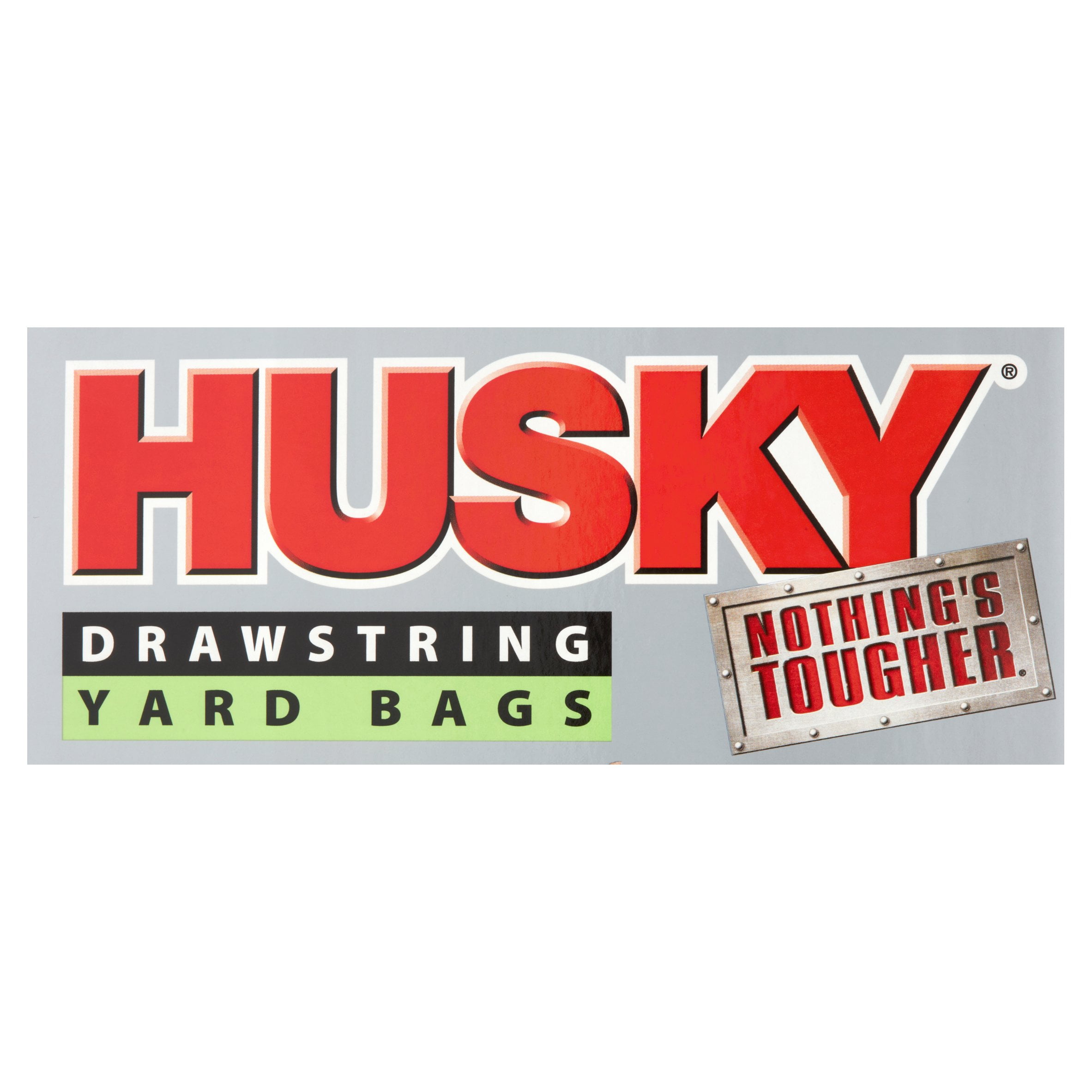 54 count Model# HK39DS054B 39 gal Husky Drawstring Yard Bags 