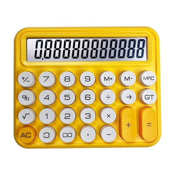Calculadora Científica Profesional Rosa Completa y Versátil Scienceny Material de laboratorio amarillo