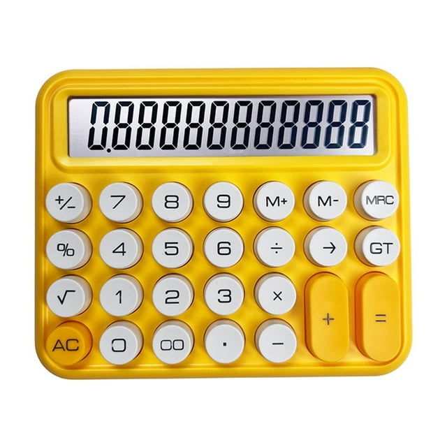 Maytalsory Cost-effective Desktop Calculator For Accurate Calculations Professional Scientific Calculator yellow