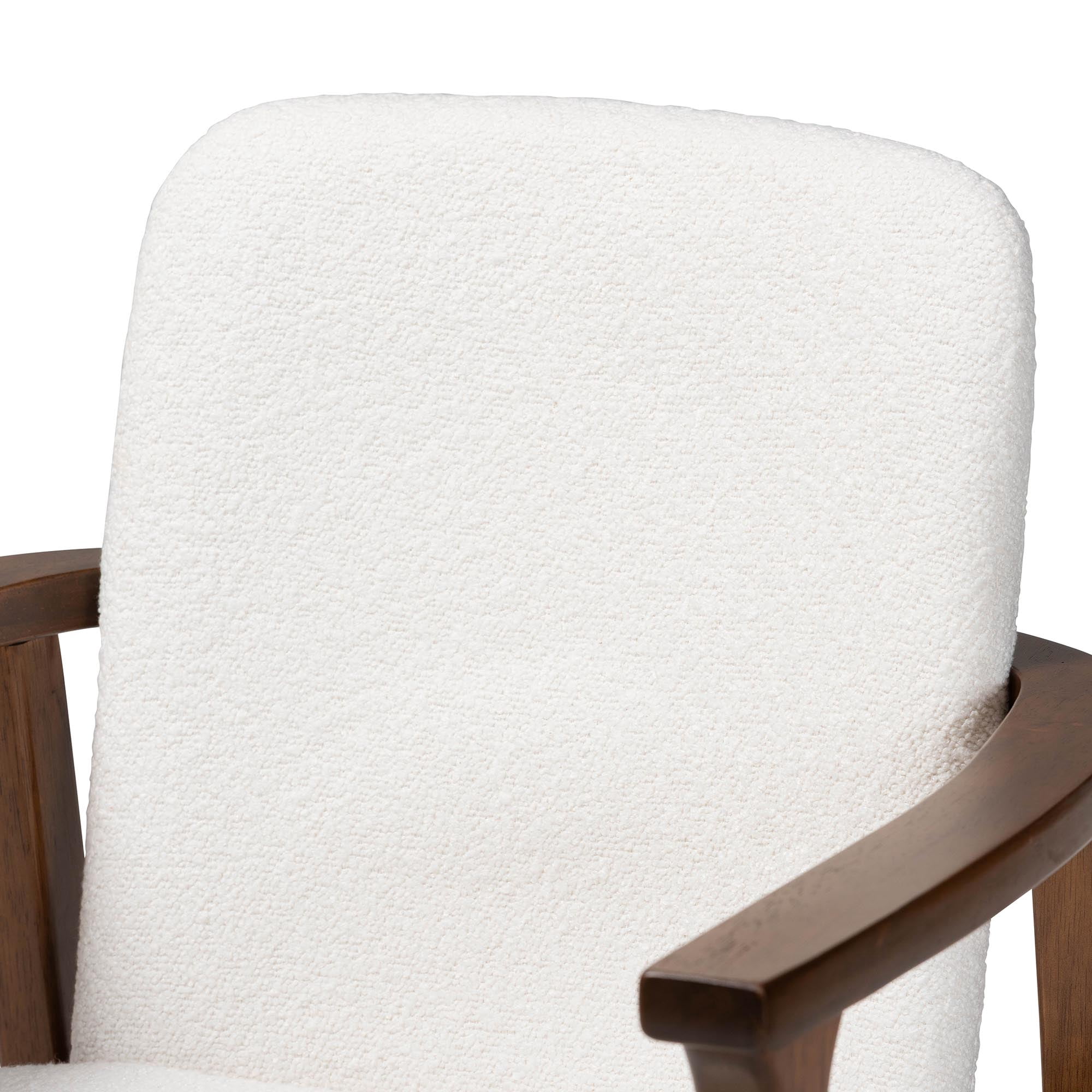 Baxton Studio Miyagi Scandinavian Dining Chair, Set of 2, White