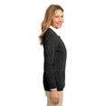 thumbnail image 3 of LSW304 Port Authority Women Sweater Value Jewel-Neck Cardigan, 3 of 4