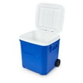 thumbnail image 5 of Igloo 60 QT Laguna Ice Chest Cooler with Wheels, Blue, 5 of 15