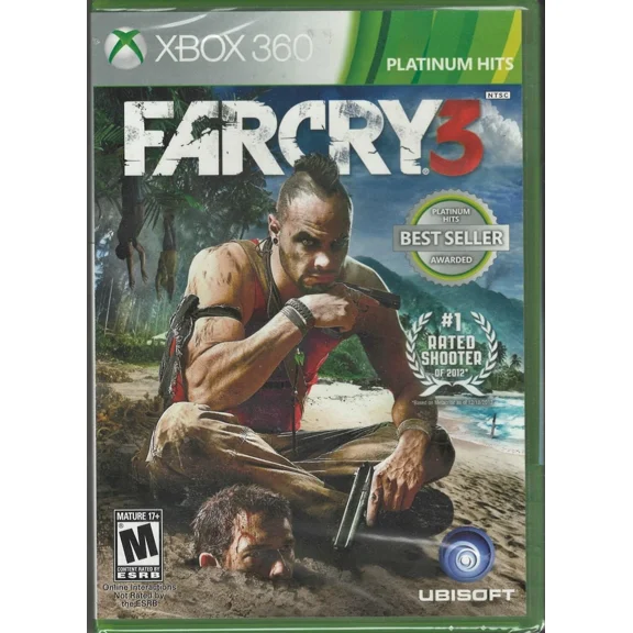 Far Cry 3 (Platinum Hits) (X360) Xbox One (Brand New Factory Sealed )