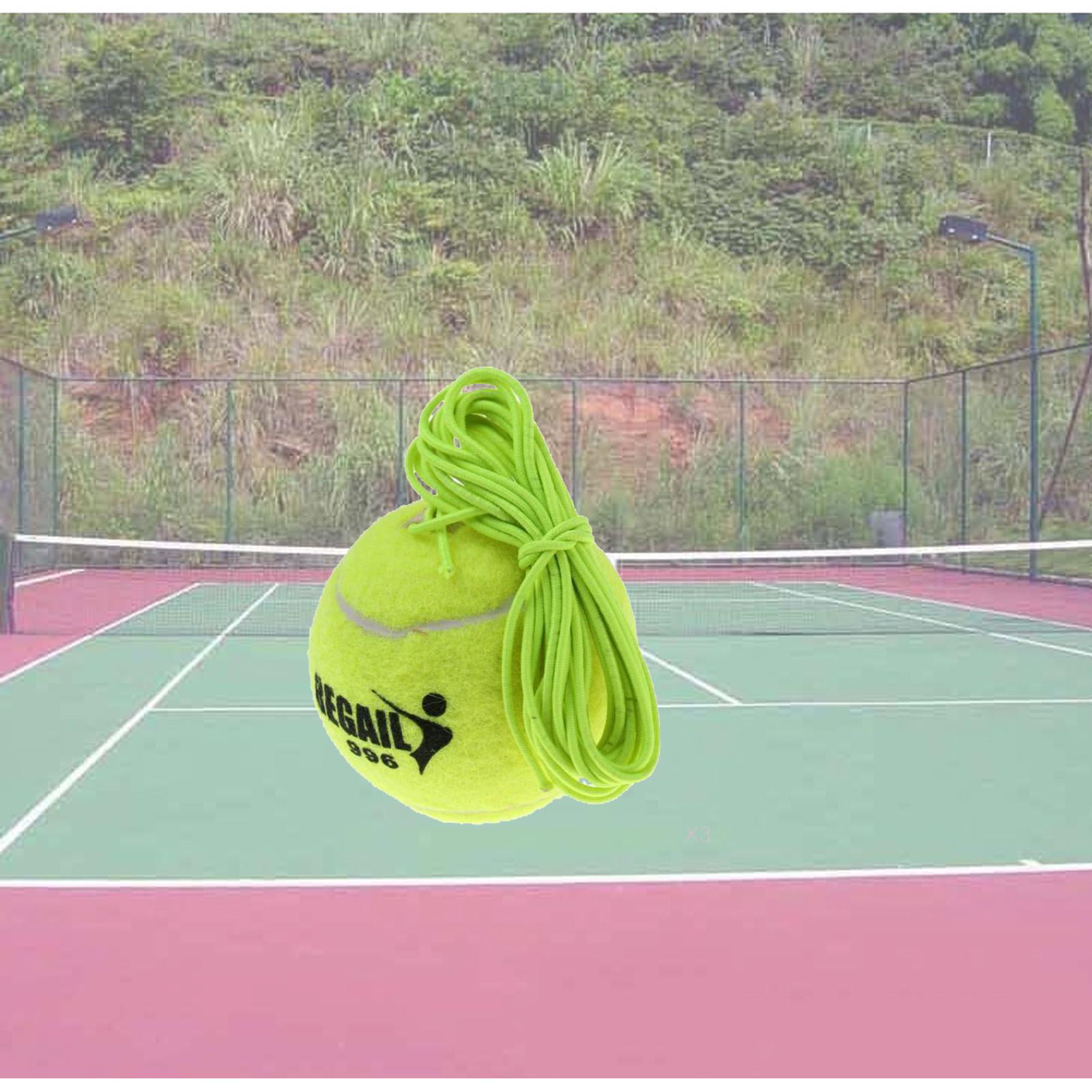 3Pcs/Set Tennis Training Ball Elastic Rope Ball On String Trainer Practice Balls 