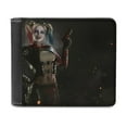 thumbnail image 5 of Harley Quinn PU Leather Bifold Wallet Money Organizers Gift With Card Slots For Men And Women, 5 of 7