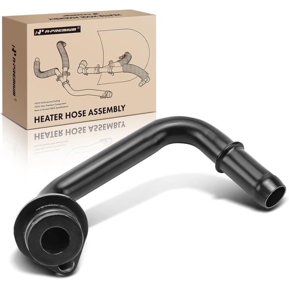 A-Premium HVAC Heater Hose Pipe Line Assembly Compatible with Ford F-250/F-350/F-450/F-550 Super Duty 2008 2009 2010, 6.4L