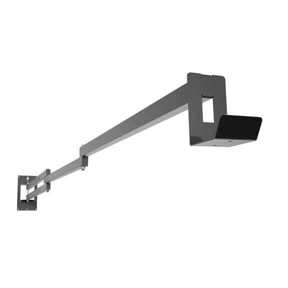 EV Hover EV Charging Cable Extendable Arm Holder - Made in USA - Black - 9-1/4' - No Holster