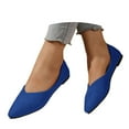 thumbnail image 4 of Ladies Walking Shoes with Arch Support Comfortable Daily Errands Women's Comfortable On Ballet With Square Toe, 4 of 9