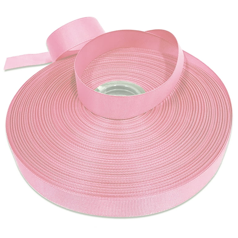 Gwen Studios Solid Grosgrain Ribbon in Pink | 7/8 x 100yd | Michaels