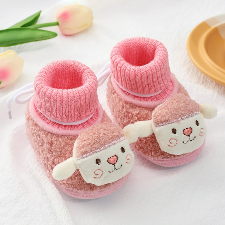 Baby girl slippers size 3 deals