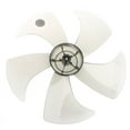 thumbnail image 4 of 14 Inch Plastic 5 Leaves Fan Blade with Nut Cover Fan Blades For Pedestal Fan, 4 of 10