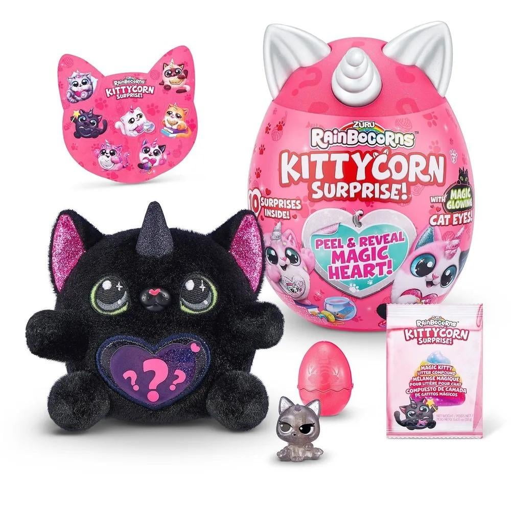 Zuru RainBocoRns Unicorn Kitty Corn Surprise Magic Egg Cat Blind Box Children'S Plush Toy Doll Gift