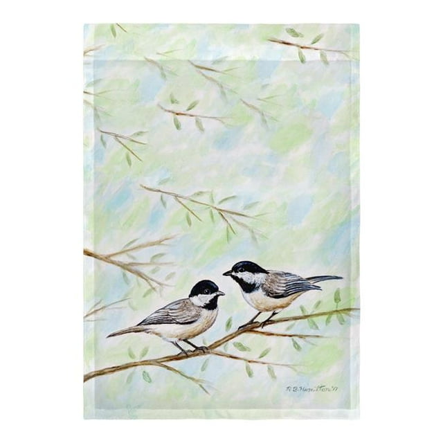 Betsy Drake FL638G Dicks Chickadee Flag - 28 x 40 in.