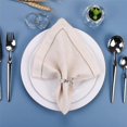 thumbnail image 2 of 12 anillos de servilleta Bismillah Eid Mubarak musulmán islámico Ramadán Kareem hebilla de servilleta cena de boda plata, plata, 2 of 5