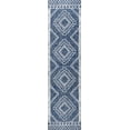 thumbnail image 3 of JONATHAN Y SANTA MONICA 2 x 8 Runner Rug, Marokko Diamond Tribal Medallion - Blue/Ivory, SMB127D-28, 3 of 10