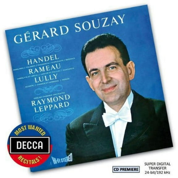 Souzay / Leppard / English Chamber Orchestra - Most Wanted Recitals: Gerald Souzay - Handel Ramea - Classical - CD