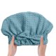 thumbnail image 4 of Gorros para secar el cabello, toallas de microfibra para secar el cabello, gorro de baño con lazo elástico, absorbente súper suave, 4 of 5