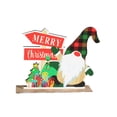 thumbnail image 4 of Decoraciones navideñas de mesa, centro de mesa navideño, decoraciones artesanales, letrero de madera navideño para el hogar, interior, granja E, 4 of 8