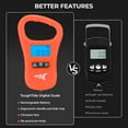 thumbnail image 6 of KastKing ToughTide Fishing Scale, USB Charging, 65lb Capacity, Ultra-Thin Digital Fish Scale, LCD Display, Ergonomic Handle, Fish Scales Digital Weight, Fishing Accessories for Men, 6 of 10