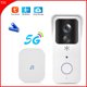 thumbnail image 4 of XWSHYW Seguridad Timbre de Puerta En Video Inalámbrico Remoto Inteligente, Timbre Visual Compatible En Wifi 2.4G/5G, Visión Nocturna Hd En 1080P, Audio Bidireccional En Dos Baterías de Litio y Máquin, 4 of 6