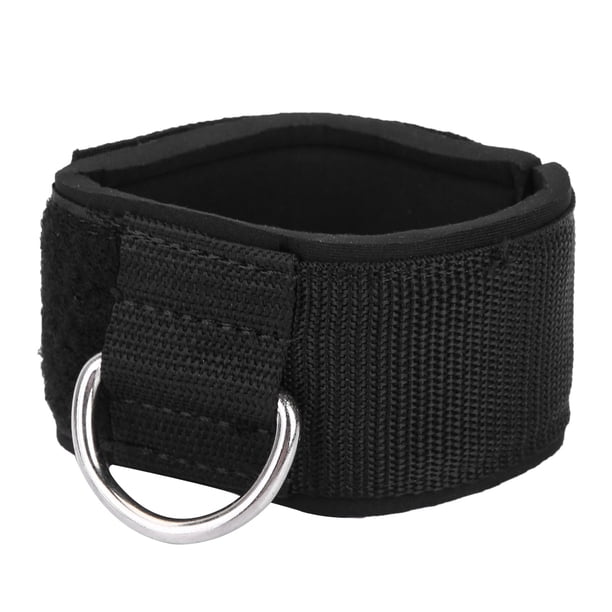 1 Par De Correas De Fitness, Correas De Tobillo Con Anillo En D Para Máquinas De Tobillo, Puños, Entrenamiento De Gimnasia.