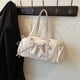 thumbnail image 2 of Bolso Axila Bandolera Lazo Billetera Mano Gran Capacidad (Beige), 2 of 9