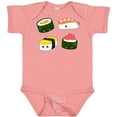 thumbnail image 3 of Inktastic Sushi with Faces Boys or Girls Baby Bodysuit, 3 of 5
