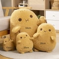 thumbnail image 3 of Cute Potato Stuffed Animal,19.6 Inch Potato Pillow Plush Toy,Soft Stuffed Food Potato Plushie Pillow Toys Doll Decorative Throw Pillows for Kids Boys Girls Birthday Xmas Gift, Yellow, 3 of 5