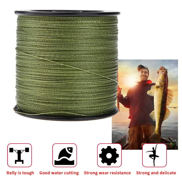 Superline Braid Fishing Line, 500M 30LB100LB, Green