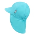 thumbnail image 2 of JAN & JUL Baby Sun-Hat with Neck Flap for Boys, Breathable Summer Cap for Swimming (Lagoon, Size S: 3-6m), 2 of 6