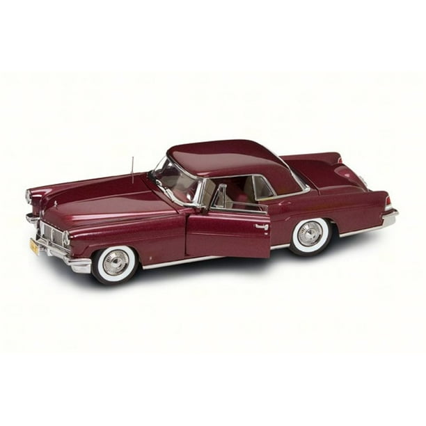 1956 Lincoln Continental Mark II, Burgundy Road Signature 20078BG 1/18 Scale Diecast Model
