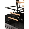 thumbnail image 6 of Prevue Pet Products 3180BLK Black Hammertone Metal Parrot Playstand, Large, 30 Inch Length x 22 Inch Width x 73-1/2 Inch Height, 6 of 12