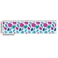 thumbnail image 2 of Blue and Pink Fabric by the Yard, Tropical Pattern with Abstract Vivid Leaves on Pastel Rounds, Decorative Upholstery Fabric for Sofas and Home Accents, 10 Yards, Multicolor by Ambesonne, 2 of 4