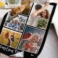 thumbnail image 6 of Personalized Blankets and Throws Photo Blanket Customized Using My Own Photos Customized Blanket Collage Blanket Customized, 6 of 6